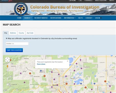 Colorados Sex Offender Mapping Application Wins Communicator Award