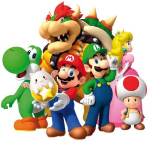 Super Mario Personagens