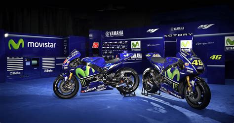 2017 Movistar Yamaha Motogp Team Launch Yamaha Yzr M1 21 Bikesrepublic