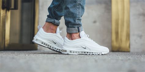 Close Out Summer With The Nike Air Max 97 Triple White