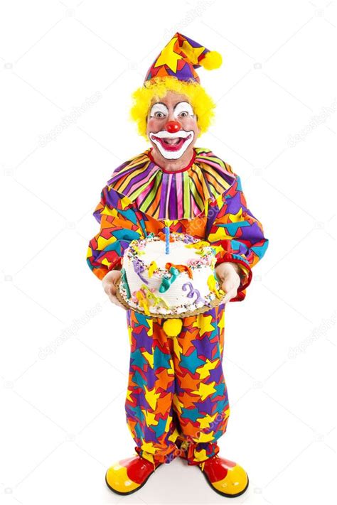 Clown With Cake Full Body Stock Illustration By ©lisafx 6802366