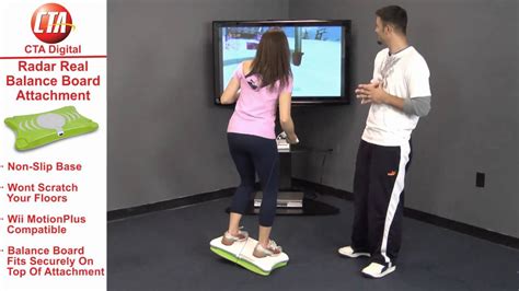 Radar Real Balance Board Attachment For The Wii™ Fit™ Balance Board Youtube
