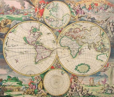Old World Map Cartography Geography D 2000x1700 75 Wallpapers Hd