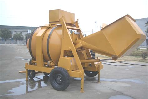 3 Bags Cement China Diesel Concrete Mixer With Self Loading China