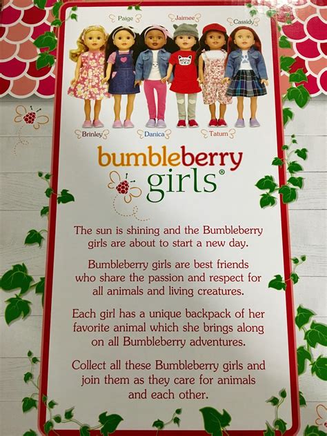 Pennilesscaucasianrubbish American Doll Adventures Bumbleberry Girls