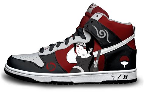 Sasuke Dunks Naruto Shoes Anime Canvas Shoes Nike