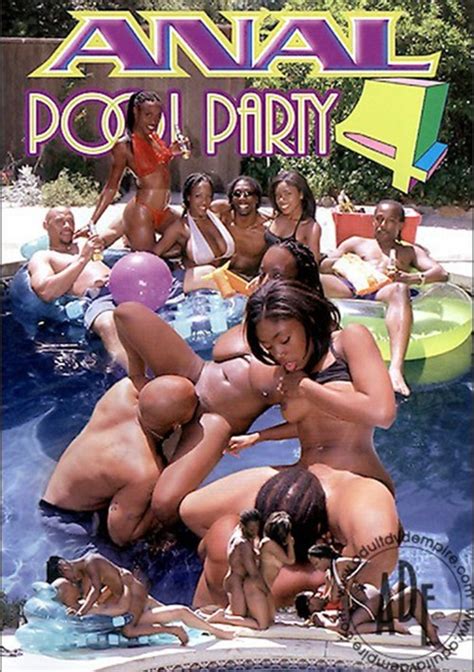 Ebony Friends Enjoy Wild Poolside Threesome From Anal Pool Party 4