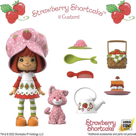 Strawberry Shortcake Action Figures From Boss Fight Studio