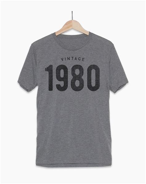 Camisa De Cumpleaños Número 40 Camisetas Vintage De 1981 Etsy