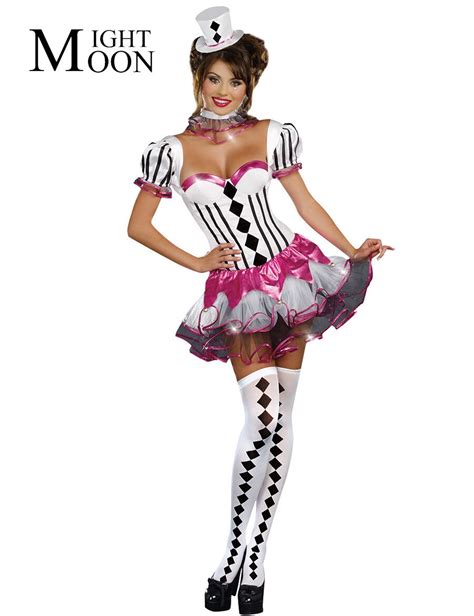 Moonight 2018 Special New Adult Sexy Halloween Party Circus Costume