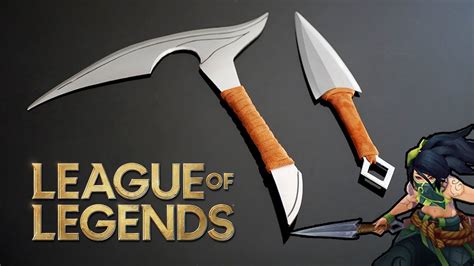 Knife Making Akali League Of Legends Youtube