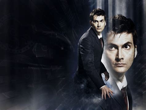 Wallpaper Doctor Who Tardis The Doctor David Tennant Tenth Doctor