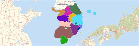 Special cities are grayed out. Map of South Korean Provinces