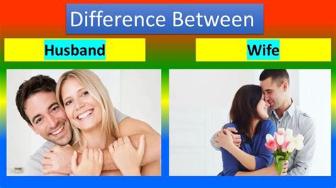 Difference Between Husband And Wife Youtube