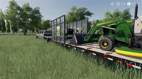 Pj 40ft Lawn Care Trailer V1000 Ls 2019 Farming Simulator 2022 Mod