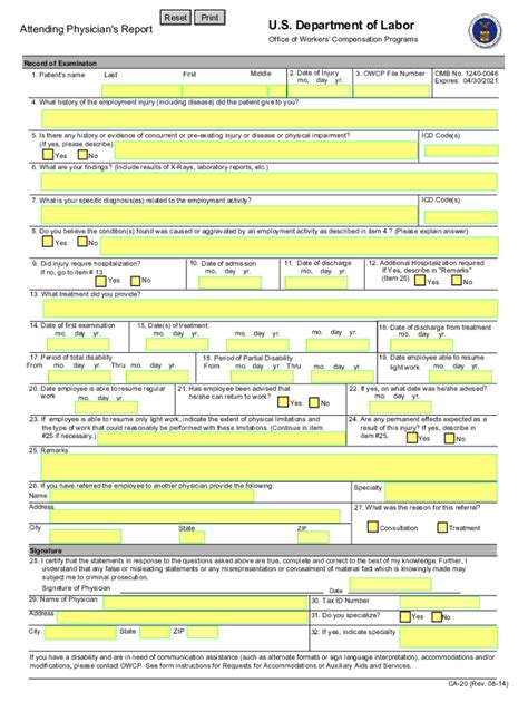 2014 2022 Form Dol Ca 20 Fill Online Printable Fillable Blank