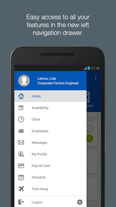 To show you this activity: Dayforce HCM - Android Apps on Google Play