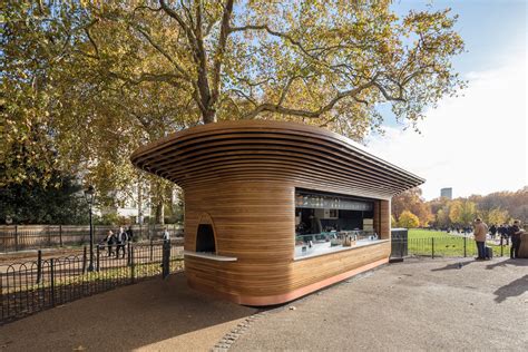 Mizzi Studio Designs 9 Royal Parks Kiosks Using Sustainable Materials