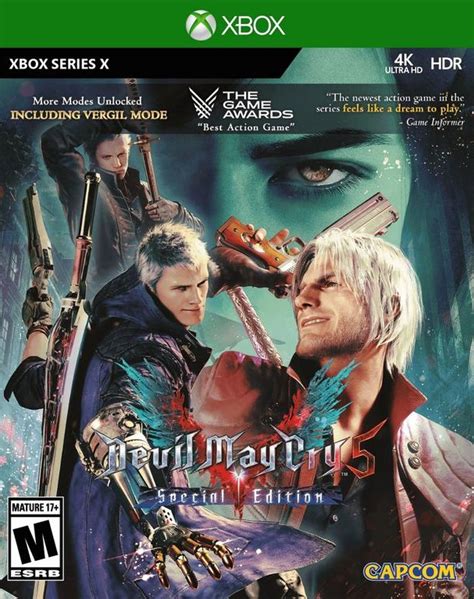Devil May Cry Special Edition Ps And Xbox Series X Box Art Revealed