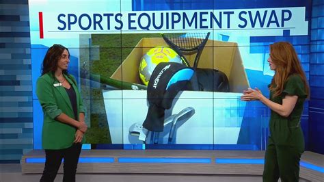 News 13 Midday Sports Equipment Swap Youtube