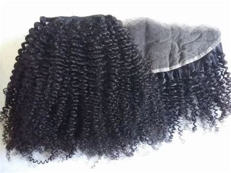 Steam Deep Kinky Curly Human Hair For Parlour Packaging Size 100