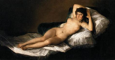 La Maja Desnuda By Francisco De Goya Oil On Canvass Circa 17971800