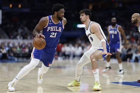 Joel Embiid Scores 48 Points Sixers Still Lose To Wizards Phillyvoice
