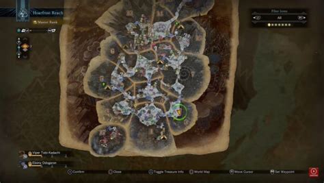 Monster Hunter World Iceborne Hoarfrost Reach Treasure Locations