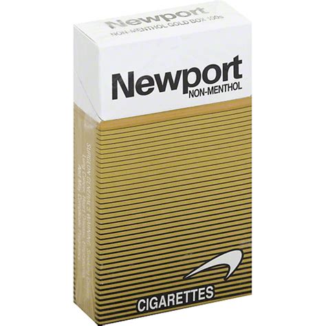 Newport Cigarettes Non Menthol Gold 100s Box Cigarettes My