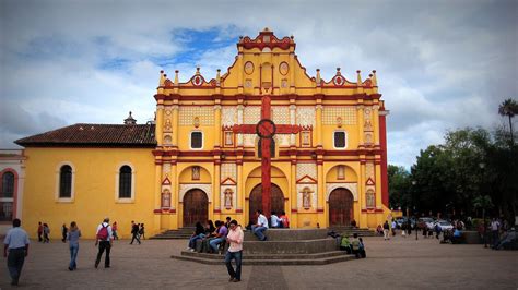 Boom Bilden Kondensator La Catedral De San Cristobal De Las Casas