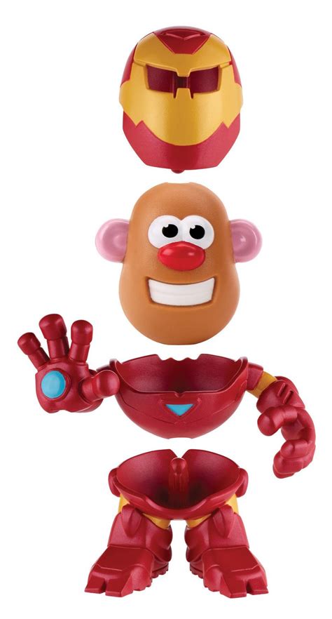 Playskool Mr Potato Head Marvel Mixable Mashable Heroes As Iron Man