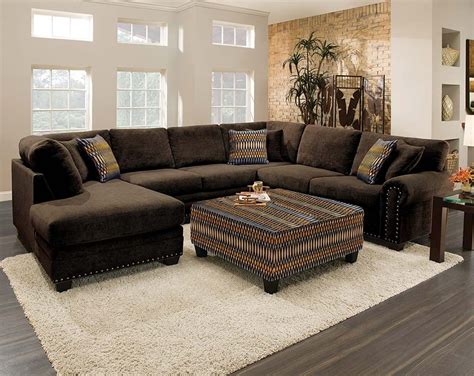 15 Photos Brown Sectionals With Chaise