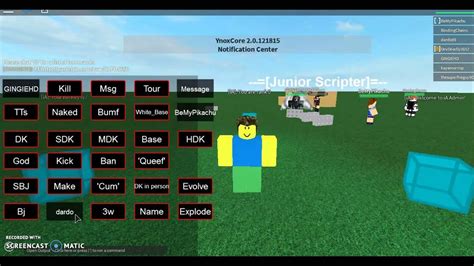 Roblox 2016 Troll Script {updated Again} Works For Level 7 Hacks Now D Youtube