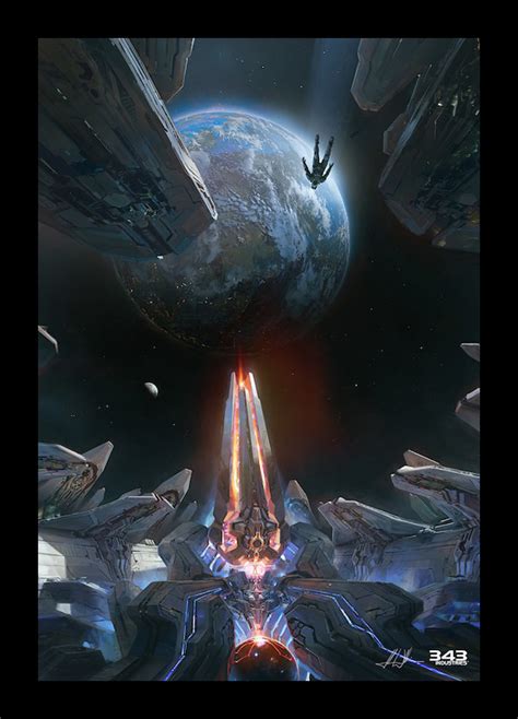 Halo 4 Concept Art By John Wallin Liberto Concept Art World