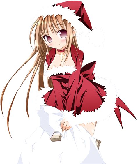 Download A48 Christmas Anime Girl Png Image With No Background