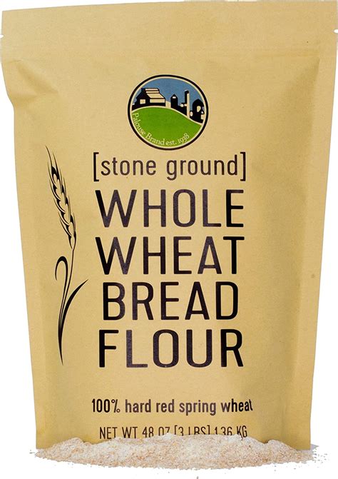 Hard Red Spring Wheat Flour • Non Gmo Project Verified • 3 Lbs • 100