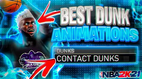 New Best Dunk Packages Best Badges In Nba 2k21 Get Every Contact