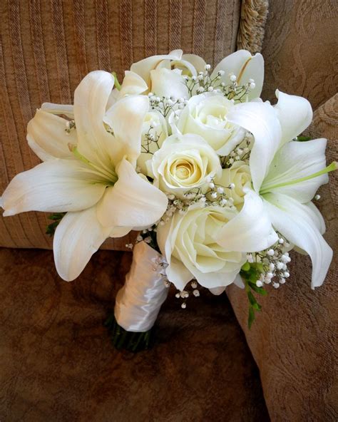 The Flower Girl Blog White Bridal Bouquet