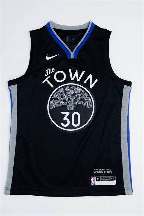 Stephen Curry Nba 2019 20 City Edition Jersey Youth Black Stateside