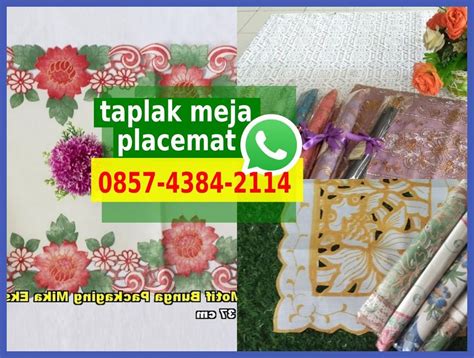 Harga yang dicantumkan sudah lengkap dengan kemasan, pita satin hias dan kartu ucapan terima kasih custom design loh. Souvenir taplak sidoarjo taplak meja untuk akad nikah ...