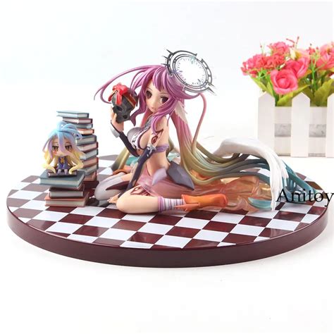 Anime Figure No Game No Life Jibril 17 Scale Pvc Action Figures