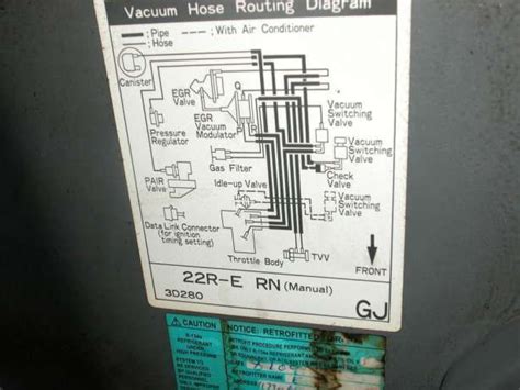 Toyota 22Re Engine Wiring Diagram and Toyota Pickup Re ...