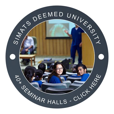 Simats Infrastructure — Simats Deemed University