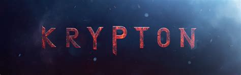 Syfy Krypton Teaser On Behance
