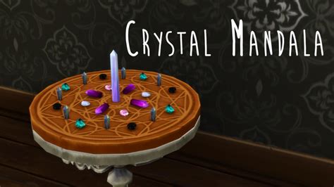 Crystal Mandala Set By Teanmoon Sims Sims 4 Sims 4 Body Mods