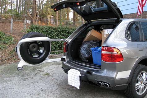 Did You Know The First Porsche Cayenne Had A Rear Mounted Spare Tire
