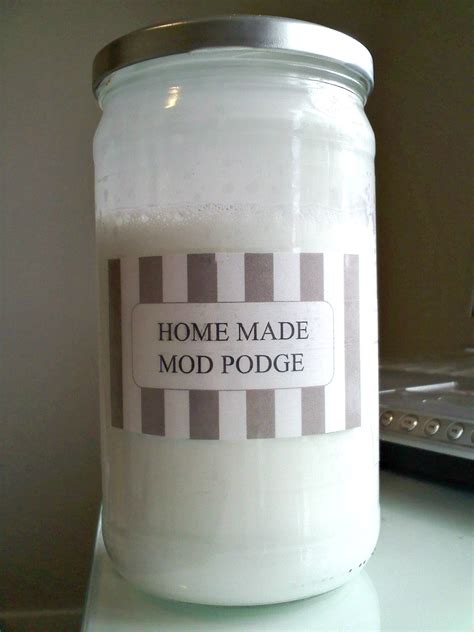 Homemade Mod Podge