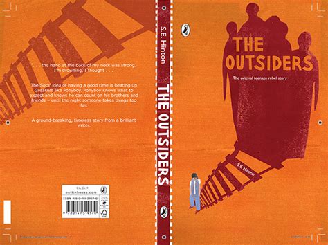 Book Cover Design For The Outsiders On Behance