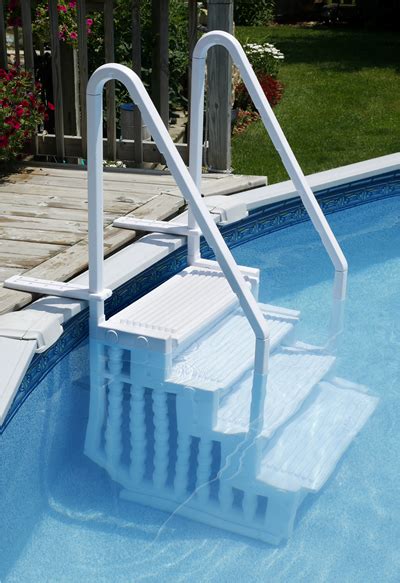 No other assembly is required! Pool Steps Above Ground