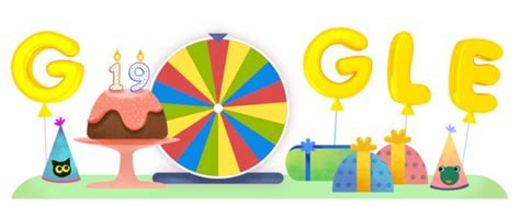 It is the tradition of google to celebrate as well as acknowledge all the world incidents. Idén is lesz Google születésnapi szerencsekerék ...